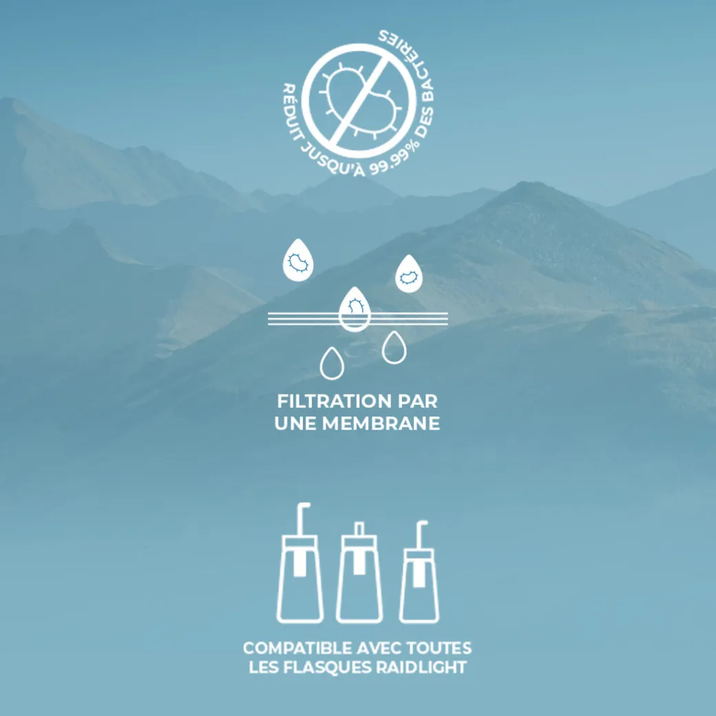 Femme Raidlight Hydratation | Hydratation | EAZYFLASK AVEC FILTRE 600mL