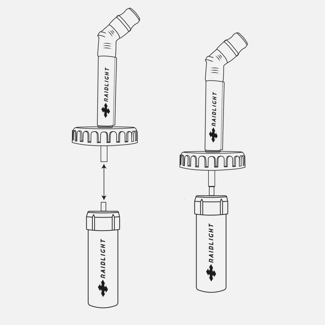 Femme Raidlight Hydratation | Hydratation | EAZYFLASK AVEC FILTRE 600mL