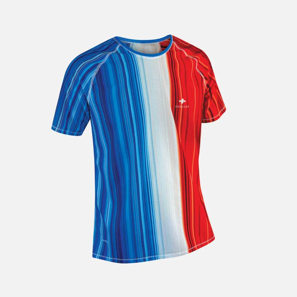 Homme Raidlight Maillots De Trail | ECODRY EDITION "WARNING STRIPES"